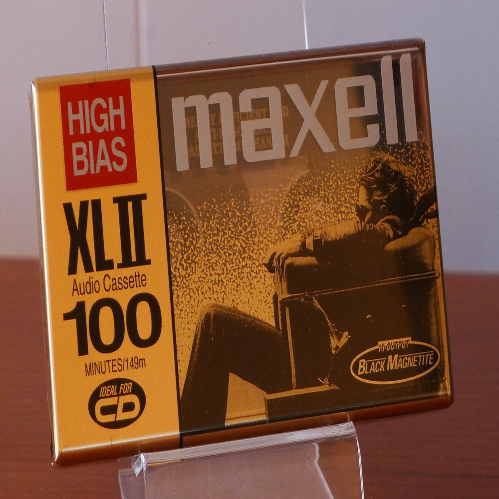 Maxell XLII 100 Minute Audio Cassette (3-Pack Plus 1 Bonus)