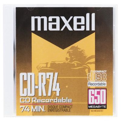 Maxell CD-R 623310 650 MB 74 Minute (1-Pack)