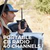 Midland 75-822 Handheld CB Radio & Mobile CB Radio  Walkie Talkie with 40 Channels, NOAA Weather Alerts, Long Range, Compatible with CB Antennas view 3