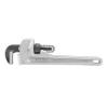 RIDGID 31090 Aluminum Straight Pipe Wrench, 10" Sturdy Plumbing Wrench with Self Cleaning Threads and Hook Jaws view 1