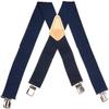 McGuire-Nicholas Work Suspenders, 2in Wide, 1 Pair, Navy Blue view 1