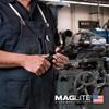 MagLite 3-Cell D Incandescent Flashlight  Water-Resistant, Adjustable Beam, High-Intensity Krypton Bulb  Black view 2