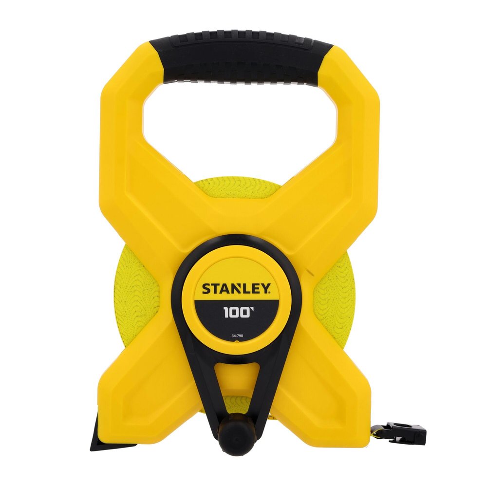 STANLEY 100 Ft Tape Measure, Fiberglass Long Measuring Tape (34-790)