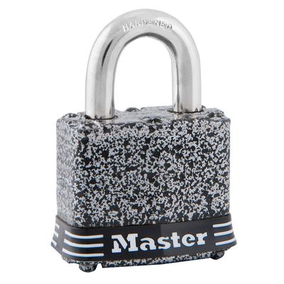 Master Lock - 380D Laminated Lock with Rustoleum, 1-9/16-inch