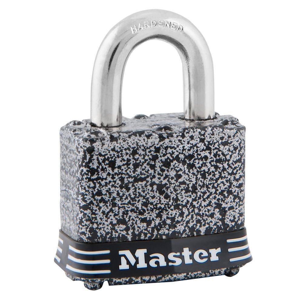Master Lock - 380D Laminated Lock with Rustoleum, 1-9/16-inch