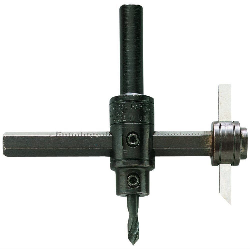 General Tools 55 Heavy Duty Circle Cutter. Adjustable 1-3/4 Inch to 7-7/8 Inch