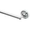 Gatco 5070 Designer II Towel Bar, Wall-Mounted Bathroom Towel Holder, 24" Length Chrome Finish view 1