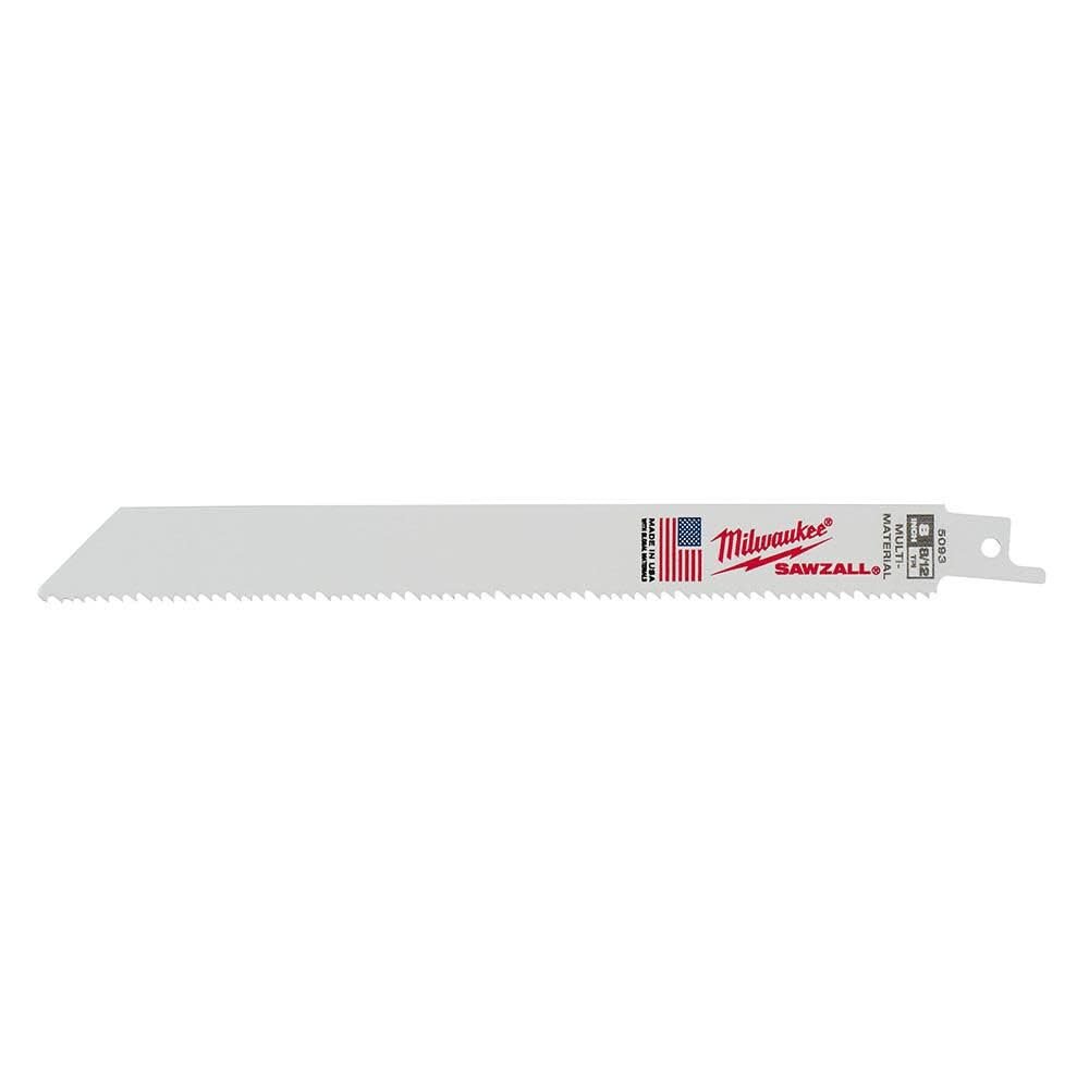 Milwaukee Electric - 8IN 8/12 TPI SAWZALL BLADES 50PK