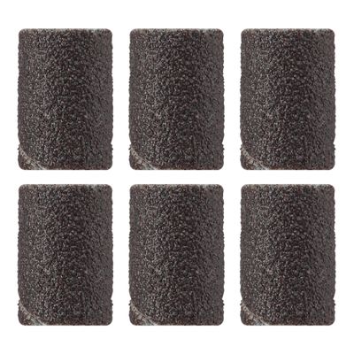 Dremel 438 120-Grit Sanding Bands, 1/4-Inch, 6 Pack