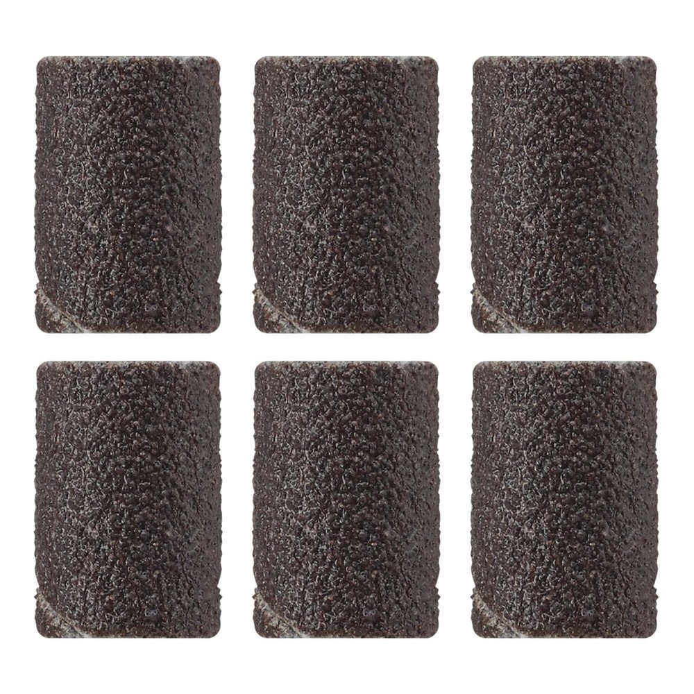 Dremel 438 120-Grit Sanding Bands, 1/4-Inch, 6 Pack