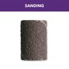 Dremel 438 120-Grit Sanding Bands, 1/4-Inch, 6 Pack view 3