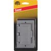 Hubbell-Bell 5101-5 Grey GFCI Horizontal Device Mount Single Gang Cover view 2
