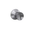 Schlage F10 V BEL 626 Bell Door Knob, Hall & Closet Passage Lock, Satin Chrome view 1