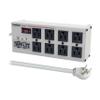 Tripp Lite ISOBAR8ULTRA Isobar 8 Outlet Heavy Duty Power Strip Surge Protector, 3840 Joules, 12ft Cord, Flat Plug, Metal Power Strip, Industrial Garage Work Shop Bench, Under Desk and Wall Mountable view 1