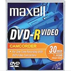 MAXELL DVD-RAM Camcorder Disc ? 1 Pack