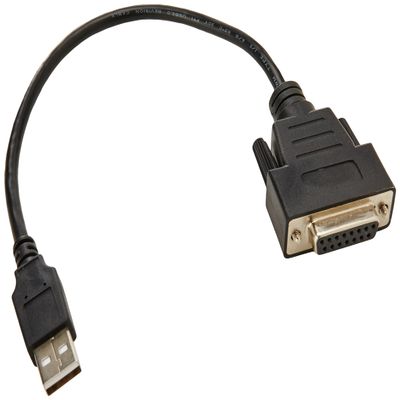 Belkin 8-Inch USB Joystick Adapter for SideWinder, DB15 (F) to USB (M) (F3U200-08)
