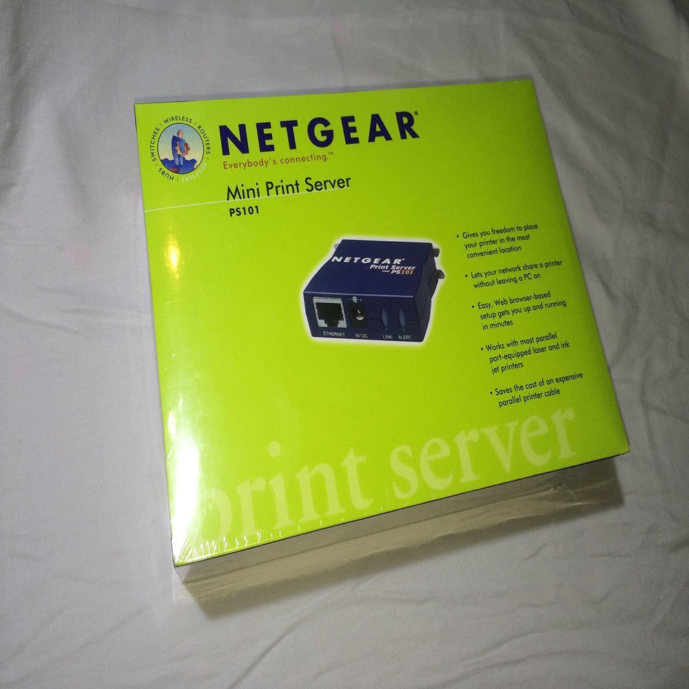 NETGEAR PS101 Mini Print Server