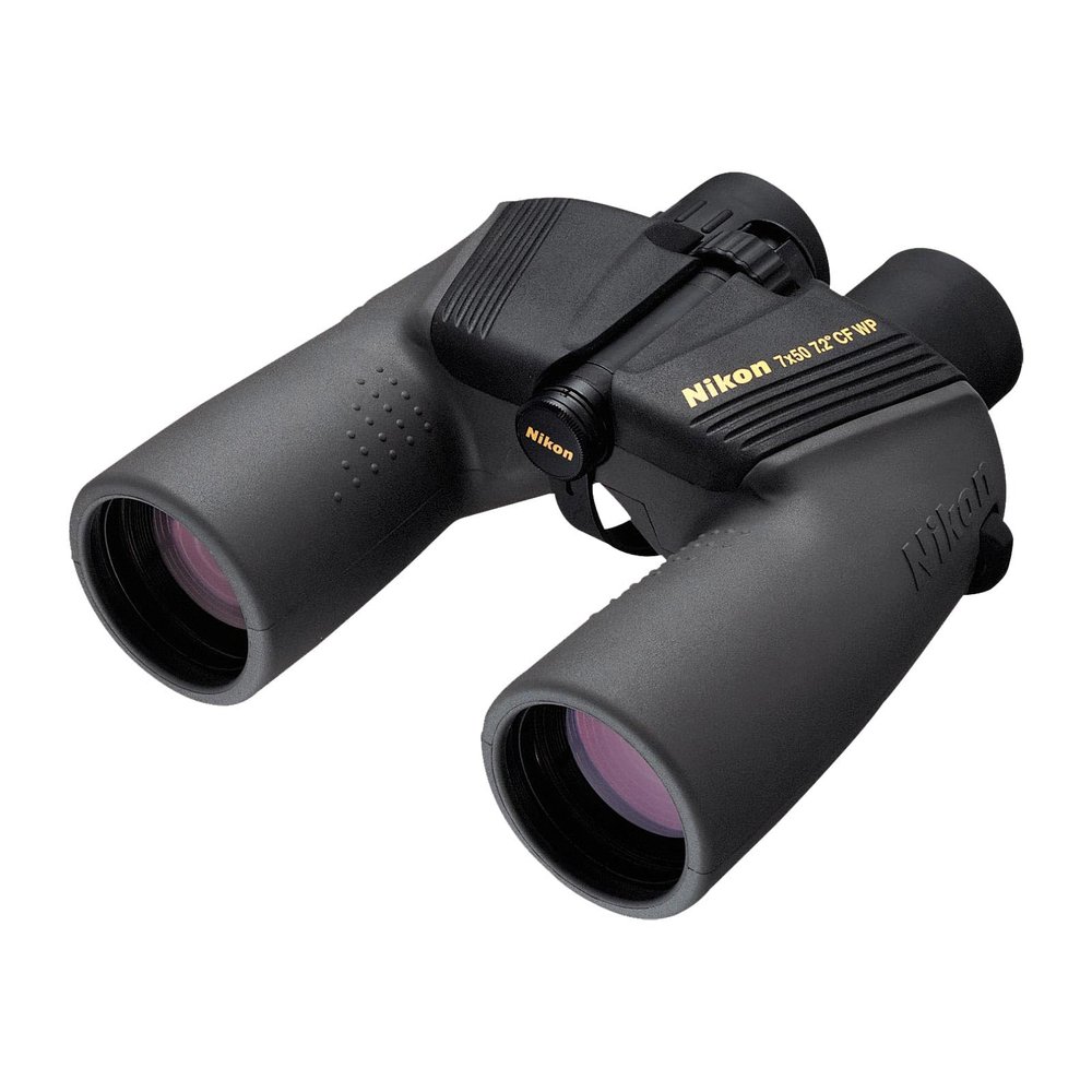 Nikon OceanPro 7x50 Waterproof Marine Binoculars - Bright Multi-Coated Porro Prism Optics, High Light Transmission, Long Eye Relief, Waterproof Fogproof Binocular for Boating & Sailing (7440)