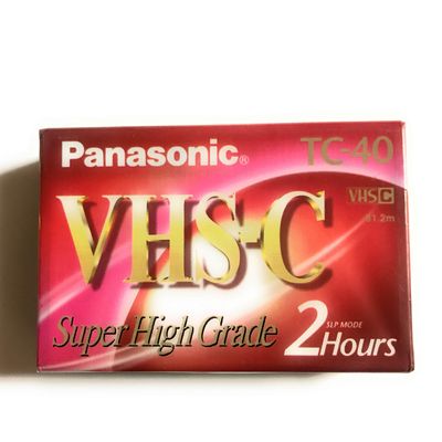 PANASONIC TC-40 VHS-C Video Tape for a VHS-C Camcorder