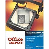 Office Depot(R) Plain Paper Copier Transparency Film, Pack Of 100