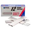 Pacific Handy Cutter Inc. HC100 Handy Box Cutter, Tap Open/Tap Close, 12 per Box, Assorted(Packaging may vary) view 1