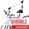 Racor - PBH-1R - Ceiling-Mounted Bike Lift - Pulley System - Up to 50 lbs,Black view 4