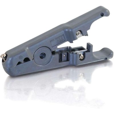 C2G/Cables to Go 04624 Round/Flat Multi-Conductor Cutter and Stripper - TAA Compliant