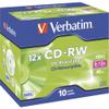 VERBATIM CD-RW 700MB 8-12X HI SPEED PK10 view 4