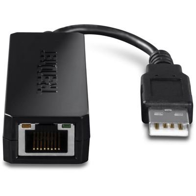 TRENDnet USB 2.0 to Fast Ethernet Adapter, Supports Windows and Mac OS, ASIX AX88772A Chipset, Backwards Compatible with USB 1.0 and 1.0, Full Duplex 200 Mbps Ethernet Speeds, Black, TU2-ET100
