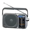 Panasonic Portable AM/FM Radio, Battery Operated Analog Radio, AC Powered, Silver (RF-2400D) view 1