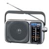Panasonic Portable AM/FM Radio, Battery Operated Analog Radio, AC Powered, Silver (RF-2400D) view 4