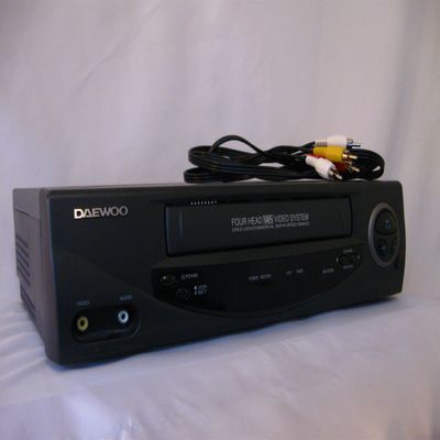 Daewoo 4-Head Mono VCR (DV-T47N)