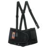 Ergodyne ProFlex 2000SF Back Support Brace, 8.5" Spandex, V-Shape Design and Patented Stays for Added Support, 3XL,Black view 1