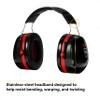 3M H10A Peltor Optime 105 Over the Head Earmuff, Ear Protectors, Hearing Protection, NRR 30 dB view 4