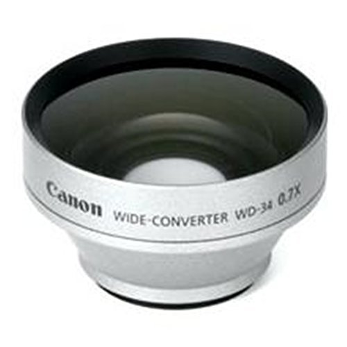 Canon WD34 Wide Converter .7x wider perspective