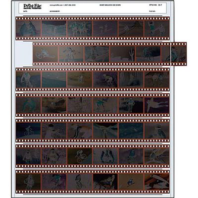 Printfile 7 35mm Strips Total 42 Frames 100 Pack - Printfile 357100