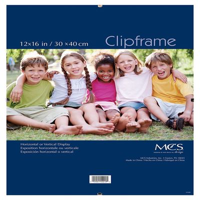 MCS 12x16 Inch Glass Clip Frame (55216)