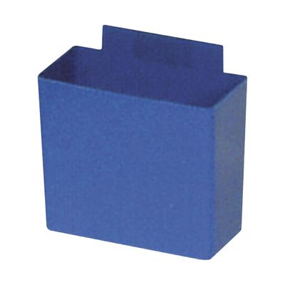 Quantum Storage Bin Cup - 3 1/4in. x 1 3/4in. x 3in. Size, Blue, Carton of 48