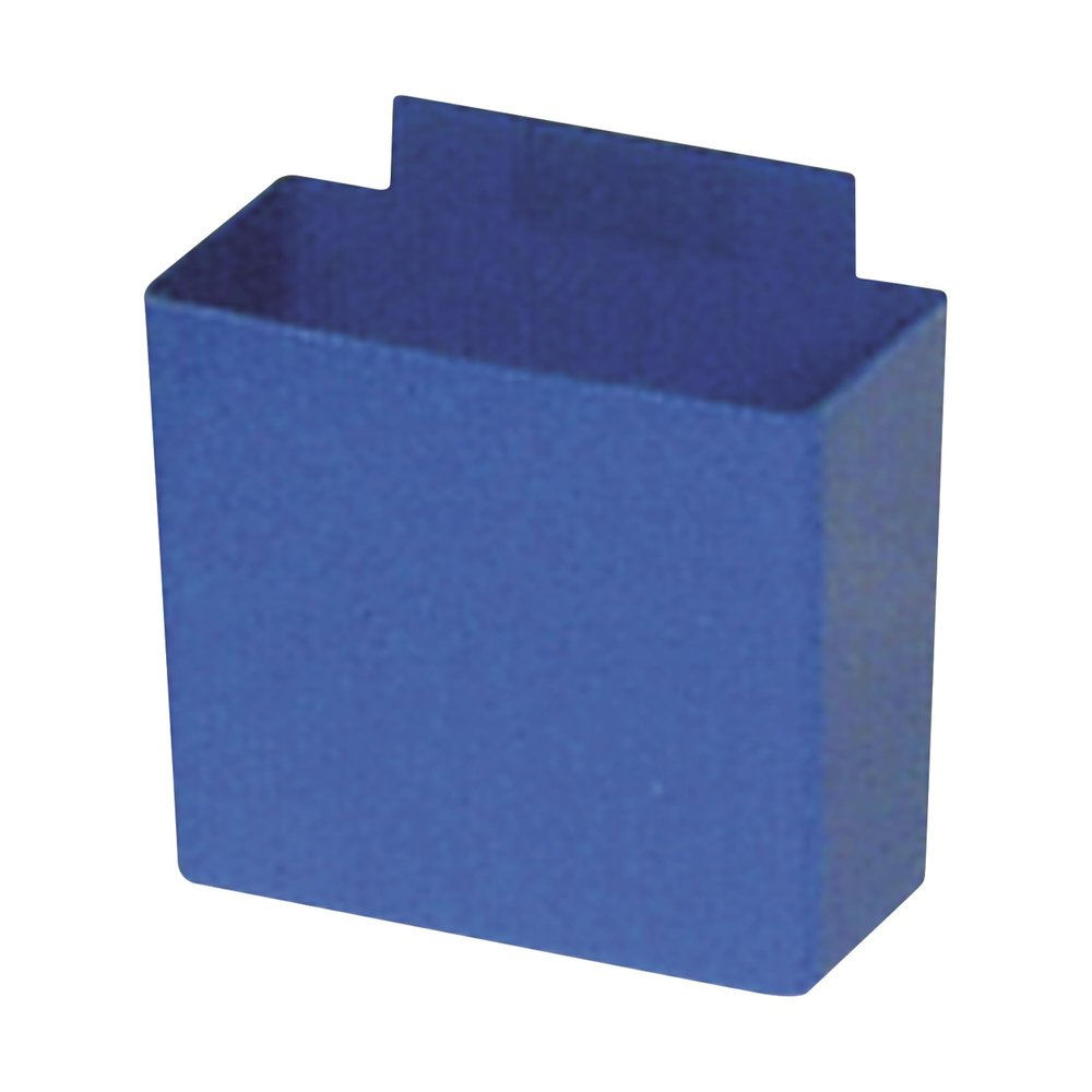 Quantum Storage Bin Cup - 3 1/4in. x 1 3/4in. x 3in. Size, Blue, Carton of 48