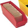 Quantum Storage Bin Cup - 5 1/8in. x 2 3/4in. x 3in. Size, Yellow, Carton of 48 view 1