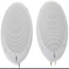 Poly-Planar MA-4056 6" 80 Watt Speakers - White view 1