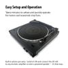 Denon DP-29F Fully Automatic Record Player, Analog Turntable with Built-in RIAA Phono Equalizer, Unique Automated Tonearm Design, Manual Lifter Mechanism, Rigid Diecast Aluminum for Stability view 2