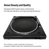 Denon DP-29F Fully Automatic Record Player, Analog Turntable with Built-in RIAA Phono Equalizer, Unique Automated Tonearm Design, Manual Lifter Mechanism, Rigid Diecast Aluminum for Stability view 4