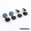 MAGIC SLIDERS L P 8221-7/8" Reusable Furniture Sliders | Heavy-Duty Self-Adhesive Floor Protectors for Carpets & Hard Floors | Non-Skid Pads for Chairs, Tables, and Heavy Furniture (Pack of 8,Grey) view 3