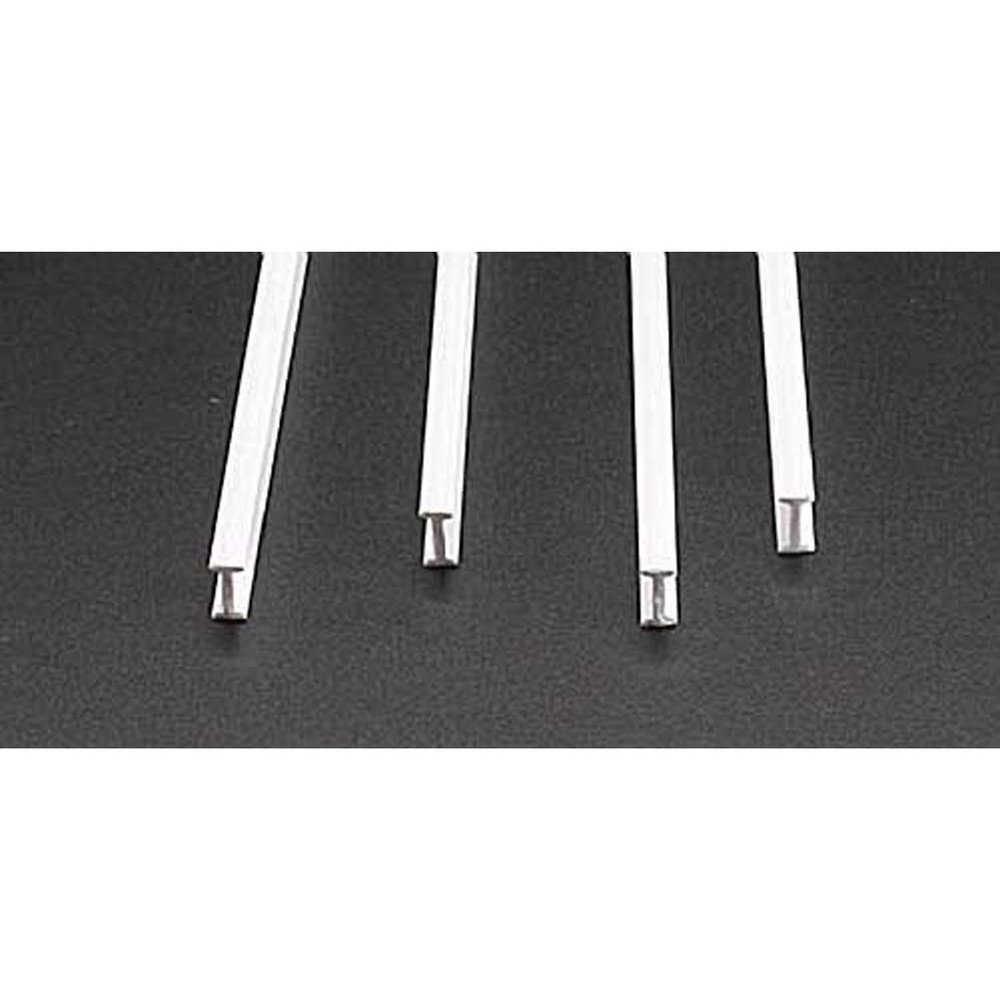 Plastruct 90517 BFS-10 White I Beams (4) 5/16" H x 5/32" W x .045" T x 24" Long