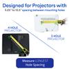 VIVO Universal Extending Ceiling Projector Mount, Height Adjustable Projection, White, MOUNT-VP02W view 2