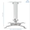 VIVO Universal Extending Ceiling Projector Mount, Height Adjustable Projection, White, MOUNT-VP02W view 4