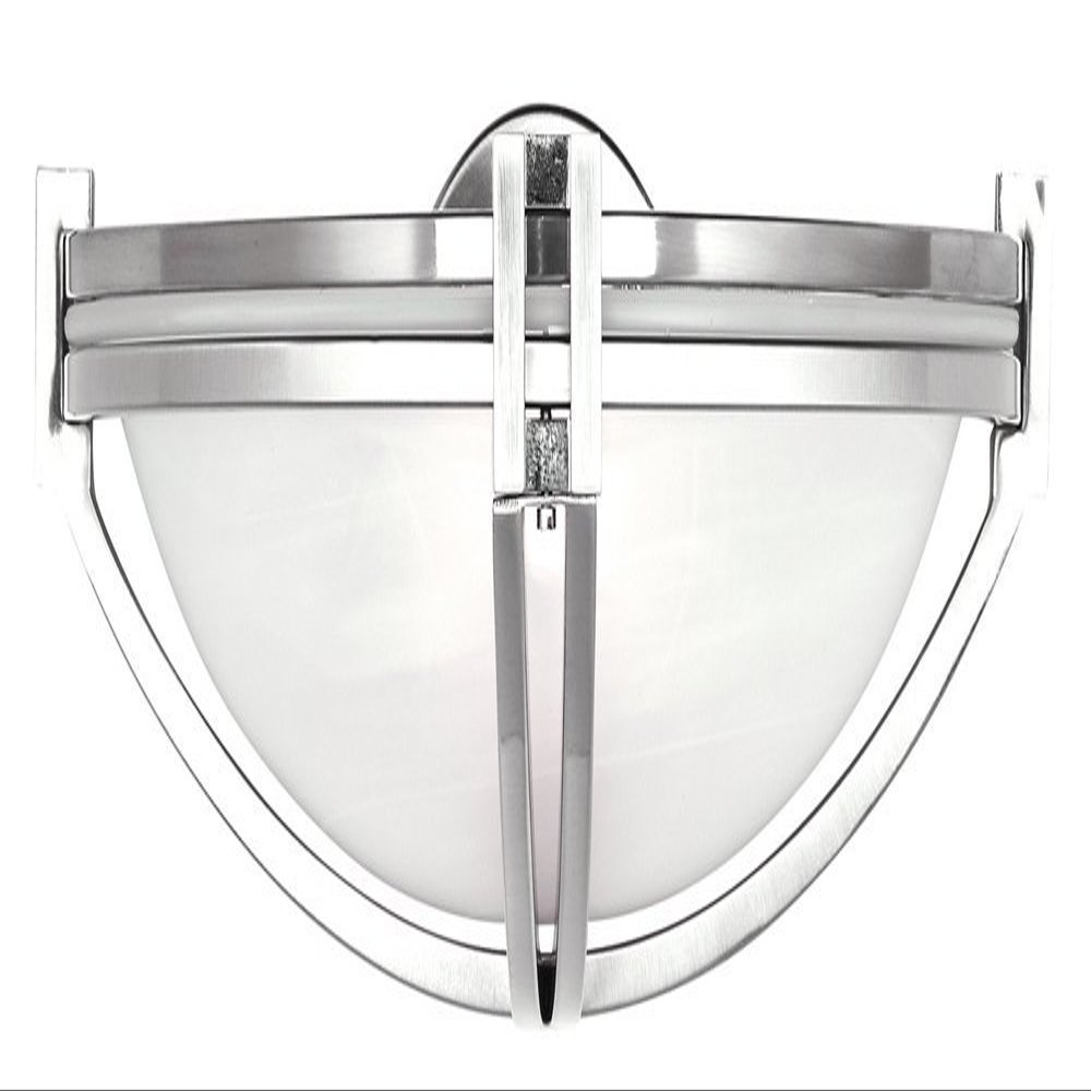Possini Euro Design Deco Modern Wall Light Sconce Brushed Nickel Silver Hardwired 13 3/4" Wide Fixture Curved Line Marbleized Glass Shade Bedroom Bathroom Bedside Living Room Home Hallway Dining