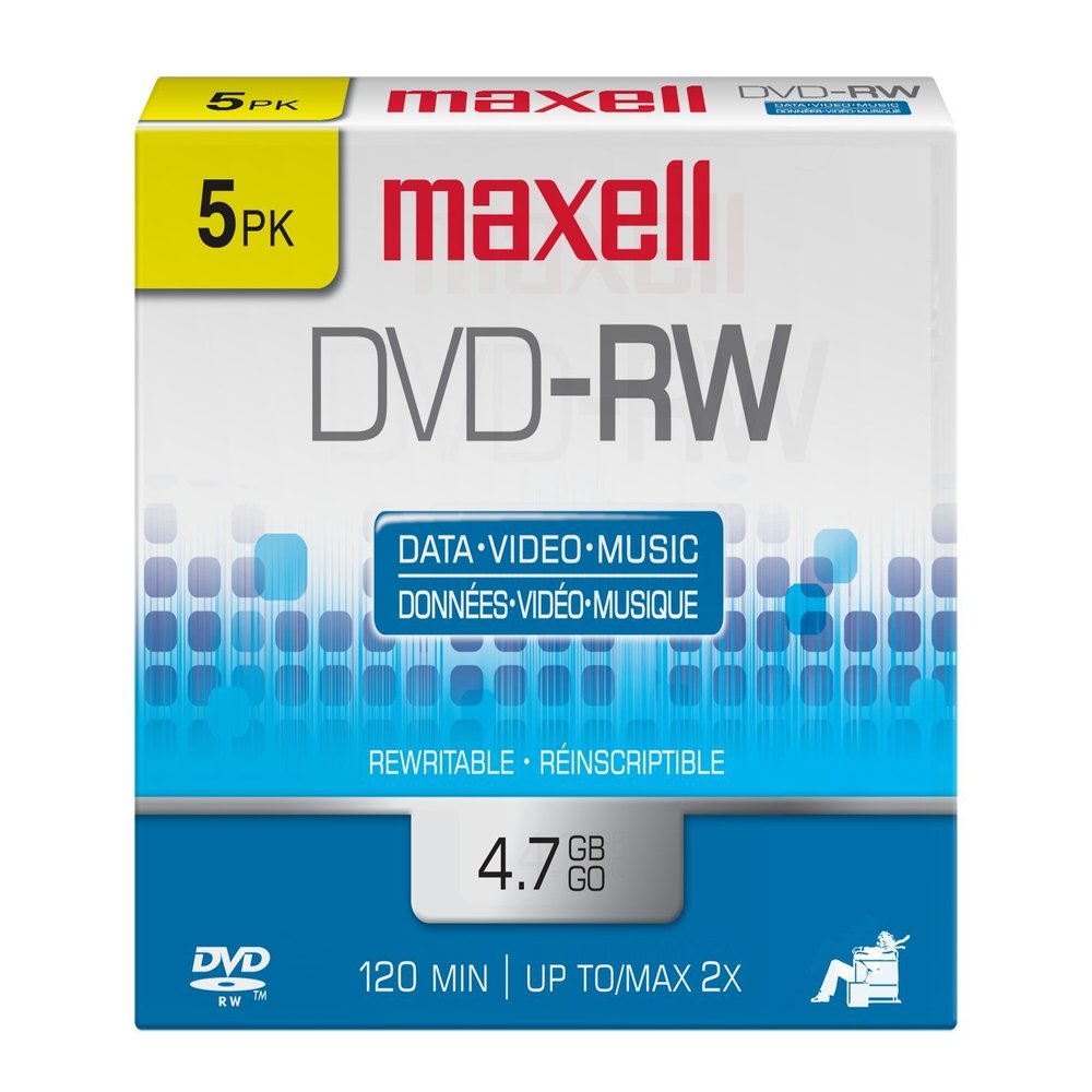 Maxell 635125 DVD-RW Disc
