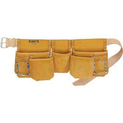 Kuny's - AP-630 Carpenter's Apron 13 Pocket Full Grain Leather - KUNAP630